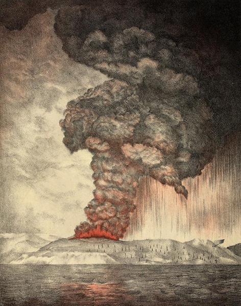 Little story of the Krakatoa volcano… and its son!