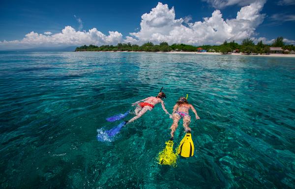 Snorkeling dans les îles Gili, photo © Dudarev Mikhail via Shutterstock